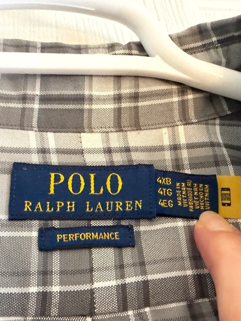 Men’s Ralph Lauren Big & Tall performance button down shirt 4XB